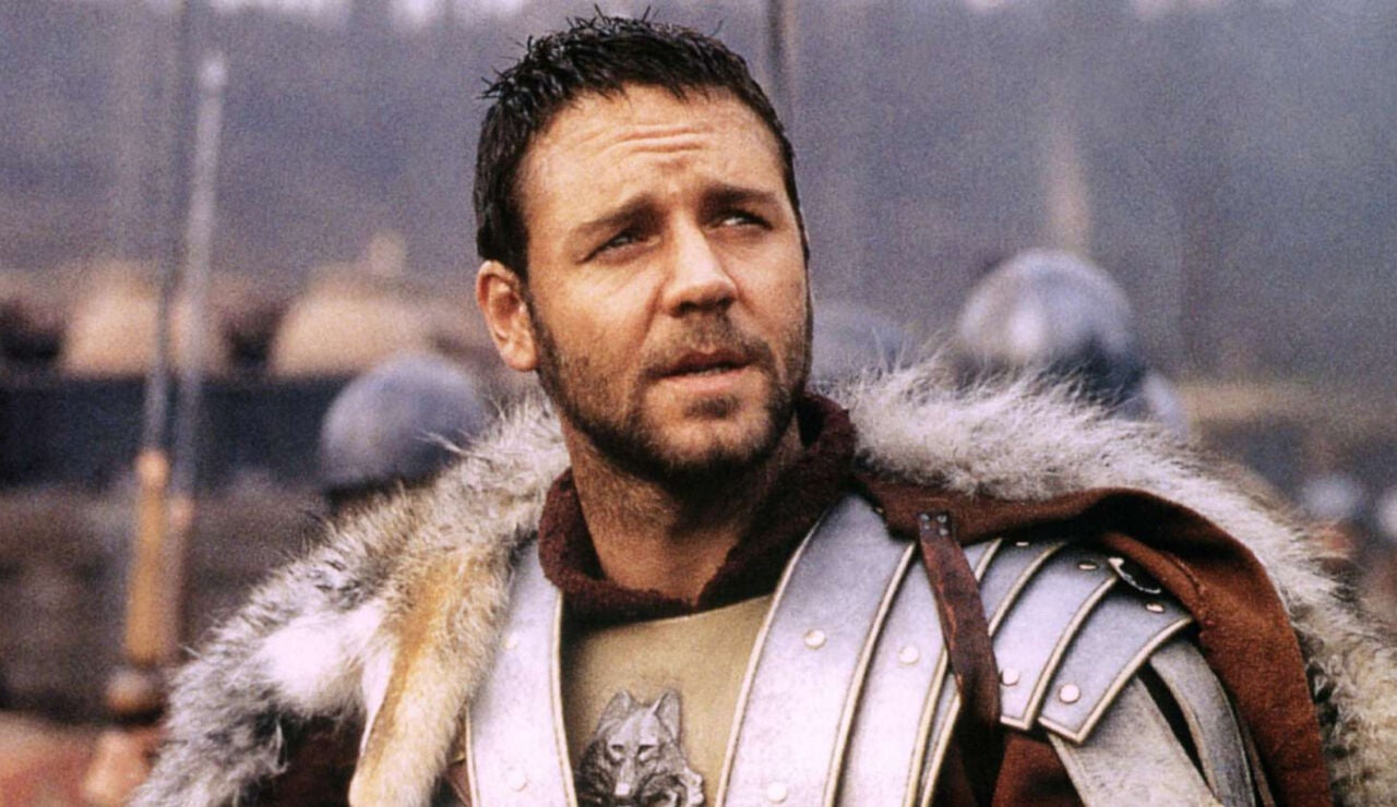 Russel Crowe en Gladiator