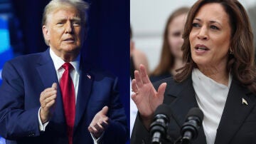 Donald Trump y Kamala Harris