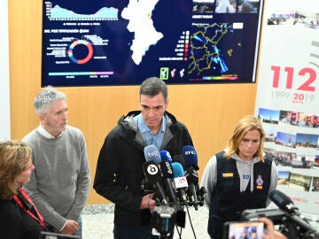 El presidente del Gobierno, Pedro Sánchez, en Valencia