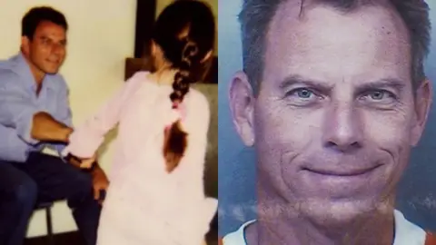 Erik Menéndez con su hija Talia Erik Menéndez con su hija Talia