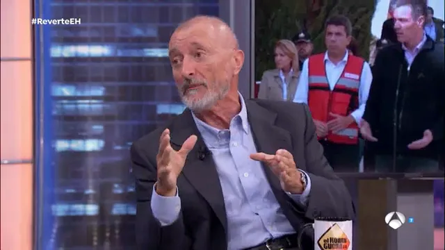 P&eacute;rez-Reverte, en 'El Hormiguero', sobre las responsabilidades de la DANA: "No es que S&aacute;nchez sea m&aacute;s culpable que Maz&oacute;n, es que son la clase pol&iacute;tica"