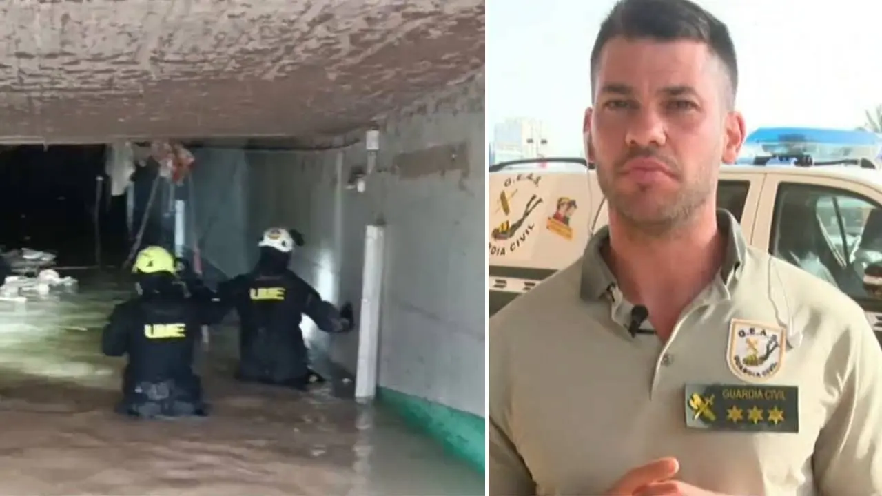 Segio Hernández, capitán de los GEAS de la Guardia Civil Segio Hernández, capitán de los GEAS de la Guardia Civil