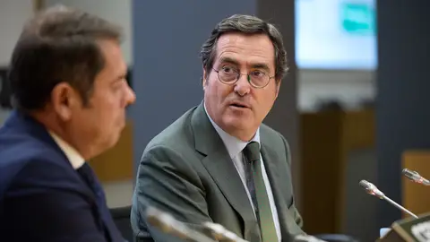 El presidente de la CEOE, Antonio Garamendi y el presidente de Cepyme, Gerardo Cuerva El presidente de la CEOE, Antonio Garamendi y el presidente de Cepyme, Gerardo Cuerva