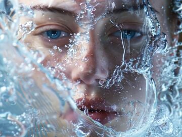 Mujer en el agua