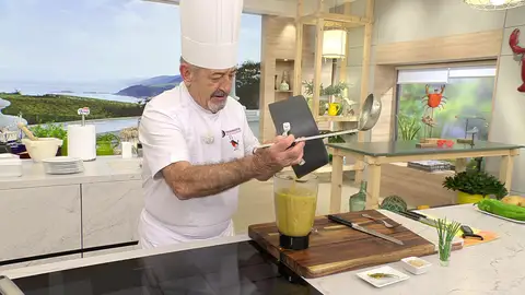 Tritura las hortalizas Tritura las hortalizas