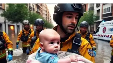 La foto no es real, está generada con Inteligencia Artificial La foto no es real, está generada con Inteligencia Artificial