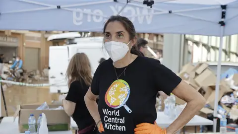 Paz Padilla, ayudando tras la DANA Paz Padilla, ayudando tras la DANA