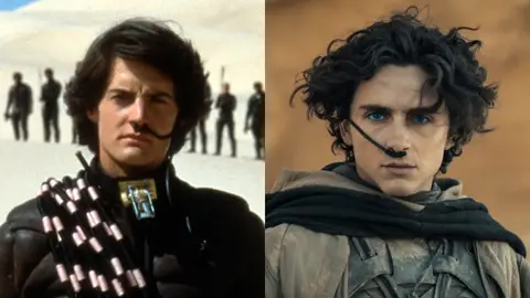 Dune de David Lynch y Denis Villeneuve Dune de David Lynch y Denis Villeneuve