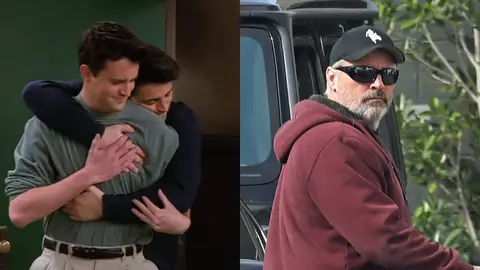 Matt LeBlanc y Matthew Perry Matt LeBlanc y Matthew Perry