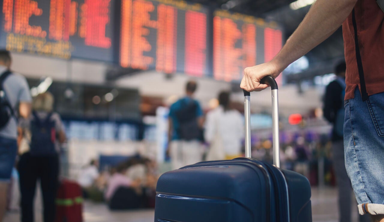 Vuelos cancelados en un aeropuerto