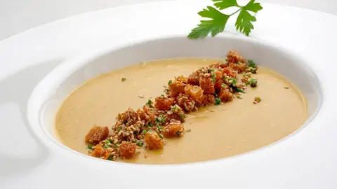 ¡Un clásico con un toque exótico! Arguiñano sorprende con una deliciosa crema de lentejas al curry ¡Un clásico con un toque exótico! Arguiñano sorprende con una deliciosa crema de lentejas al curry