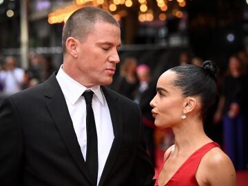 Zoe Kravitz y Channing Tatum en la premiere de Blink Twice (Parpadea dos veces)