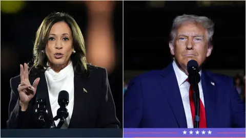 Kamala Harris y Donald Trump Kamala Harris y Donald Trump