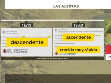 Cronología alertas