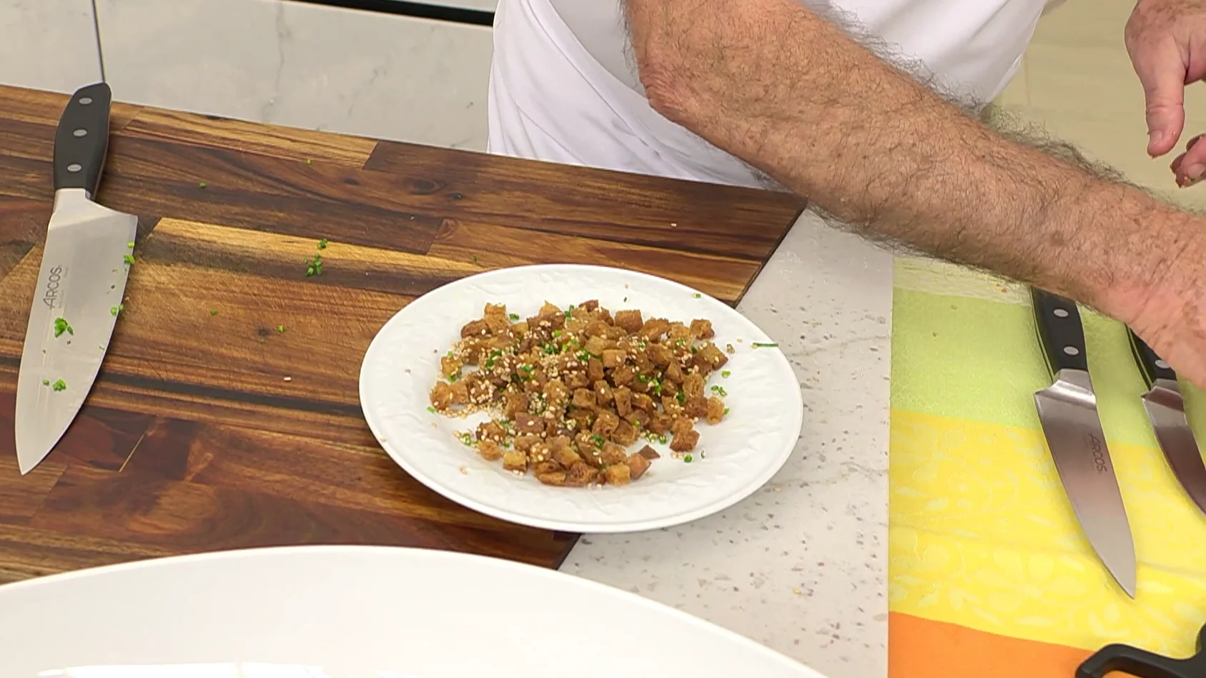 ¡Toma nota! El secreto de Arguiñano para hacer un picatostes fritos perfectos ¡Toma nota! El secreto de Arguiñano para hacer un picatostes fritos perfectos