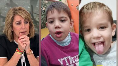 Las lágrimas de Susana Díaz al escuchar a la abuela de los niños desaparecidos tras la DANA: 