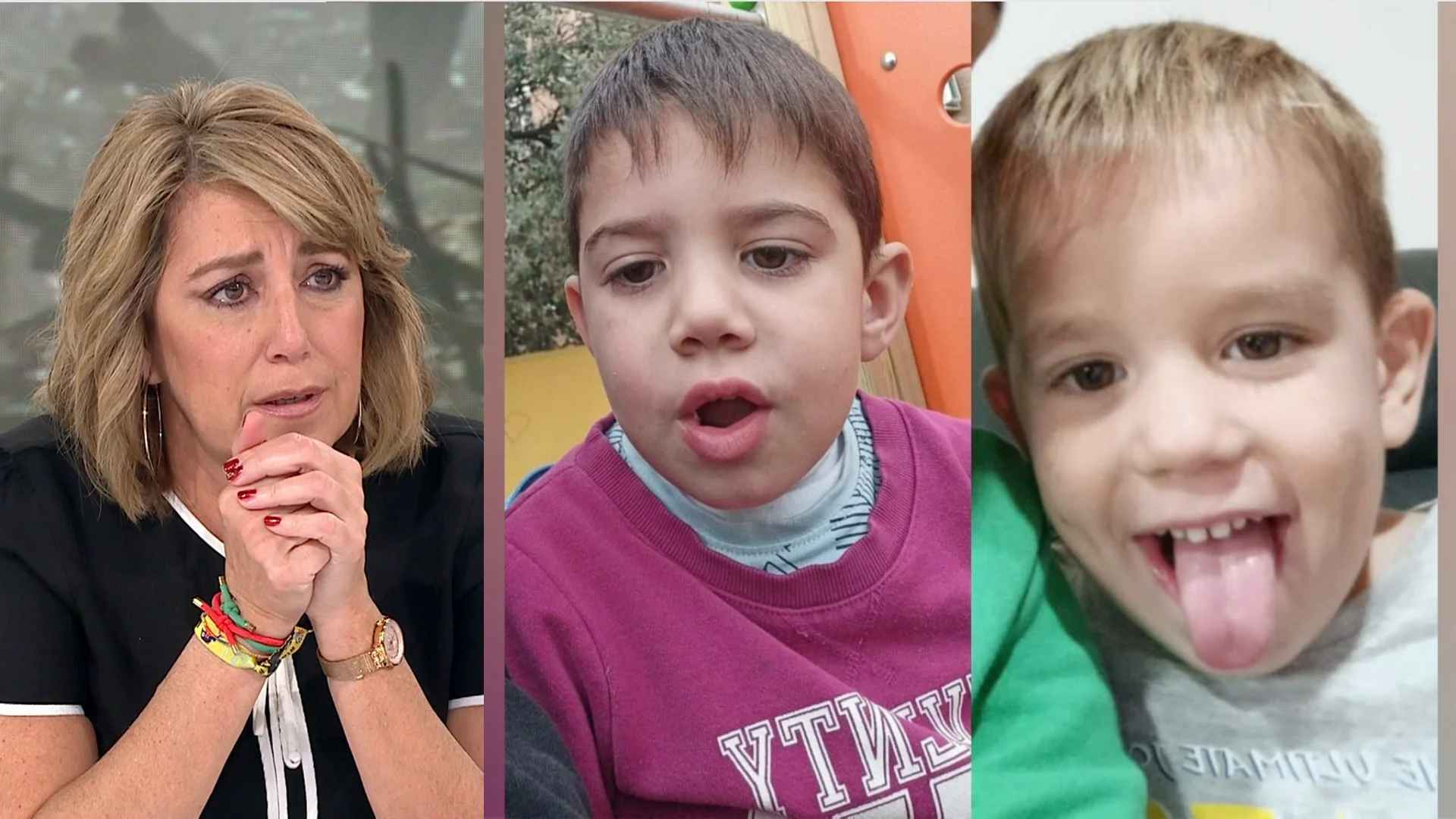 Susana D&iacute;az, entre l&aacute;grimas