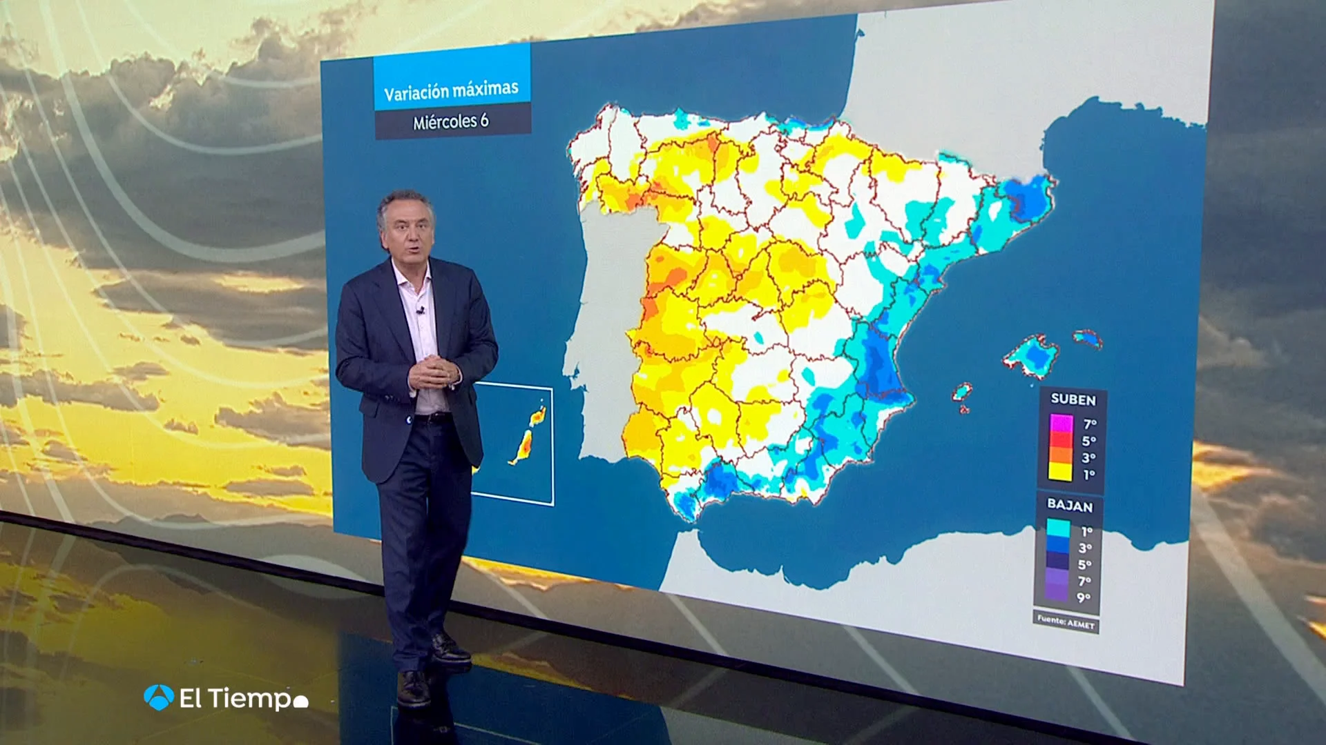 La previsión del tiempo de Roberto Brasero Antena 3 Noticias