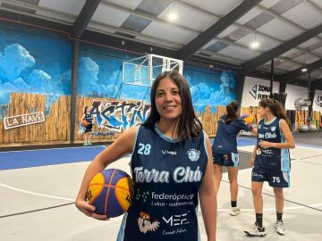 Carmen Ventoso, jugadora de baloncesto con esclerosis múltiple