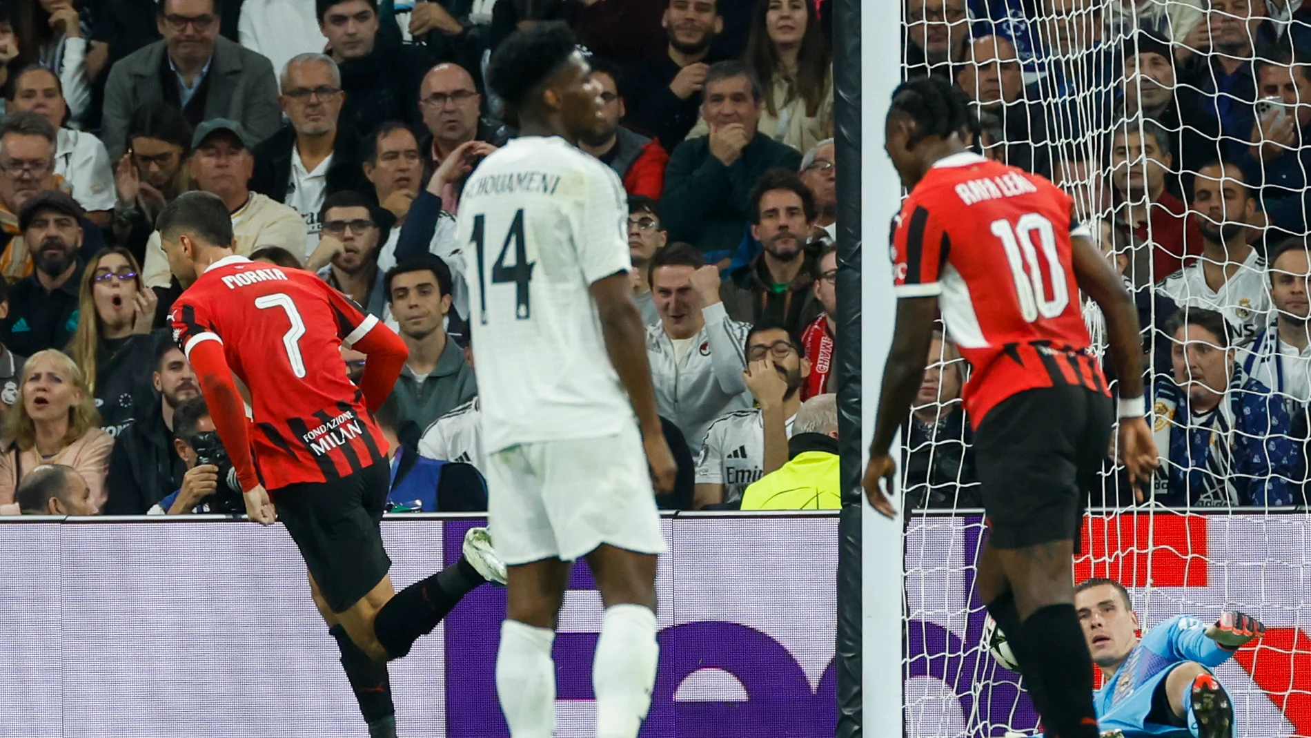 Aurélien Tchouaméni se lamenta tras el gol de Álvaro Morata Aurélien Tchouaméni se lamenta tras el gol de Álvaro Morata