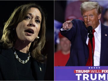 Kamala Harris y Donald Trump