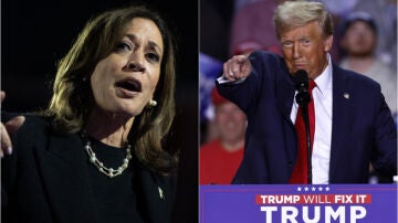 Kamala Harris y Donald Trump