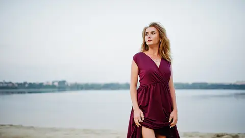 Escote en pico Escote en pico