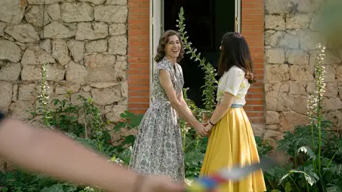 Marta Belmonte y Alba Brunet durante la grabación del capítulo 178. Marta Belmonte y Alba Brunet durante la grabación del capítulo 178.