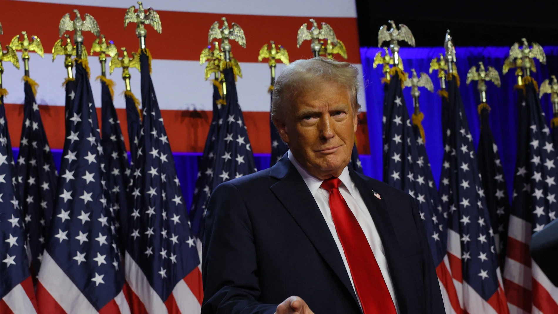 Donald Trump anuncia su victoria en las elecciones Donald Trump anuncia su victoria en las elecciones