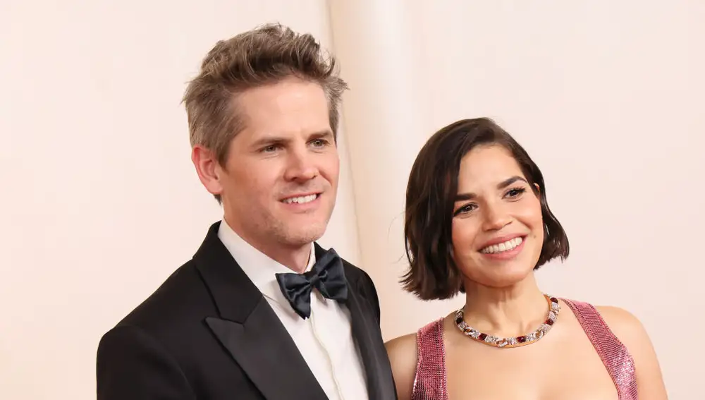 America Ferrera y su marido, Ryan Piers Williams America Ferrera y su marido, Ryan Piers Williams