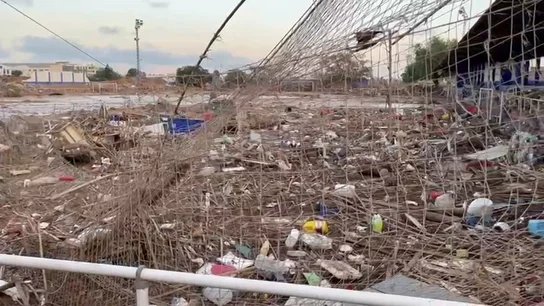 El campo de fútbol de El Palleter (Paiporta) El campo de fútbol de El Palleter (Paiporta)