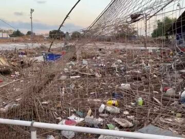 El campo de fútbol de El Palleter (Paiporta)