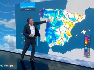 La previsión del tiempo de Roberto Brasero La previsión del tiempo de Roberto Brasero