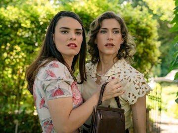Fina y Marta en el cap&iacute;tulo 183 de Sue&ntilde;os de libertad