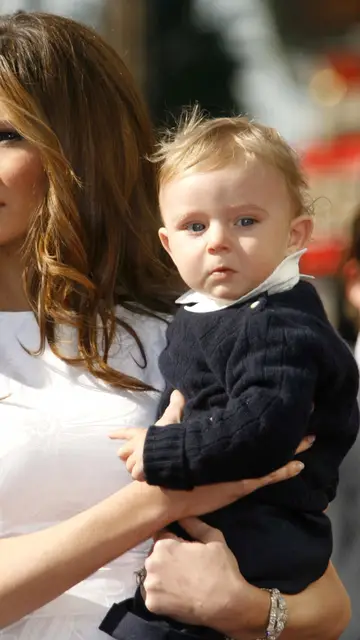 Barron Trump de pequeño Barron Trump de pequeño