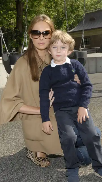 Melania y Barron Trump Melania y Barron Trump