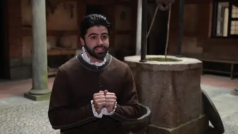 Jaime Gutiérrez es a Alonso en Beguinas, un joven que "se enamora locamente de Beatriz" Jaime Gutiérrez es a Alonso en Beguinas, un joven que "se enamora locamente de Beatriz"