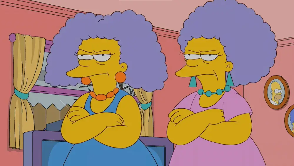 Patty y Selma en Los Simpson Patty y Selma en Los Simpson