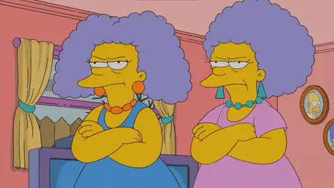 Patty y Selma en Los Simpson Patty y Selma en Los Simpson