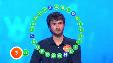 Alberto ofrece un pacto con 21 aciertos en El Rosco: ¿Manu aceptará el empate? Alberto ofrece un pacto con 21 aciertos en El Rosco: ¿Manu aceptará el empate?
