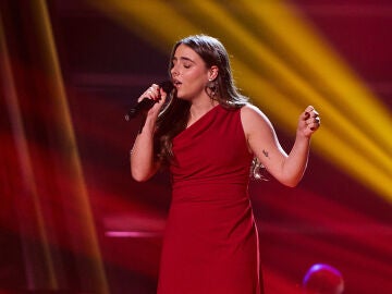 Paula, talent de La Voz