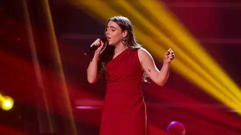 Paula, talent de La Voz Paula, talent de La Voz