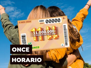 Horario y dónde ver el Sorteo 11 del 11 de la ONCE