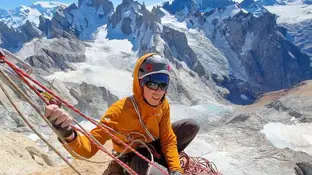 El alpinista eslovaco Ondrej Huserka El alpinista eslovaco Ondrej Huserka