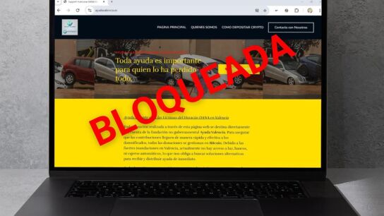 P&aacute;gina web bloqueada