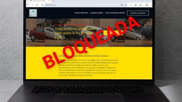 Página web bloqueada