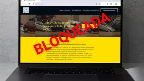 Página web bloqueada Página web bloqueada