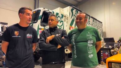 Una de las 'bestias' del Dakar, el mejor aliado de la UME en Valencia