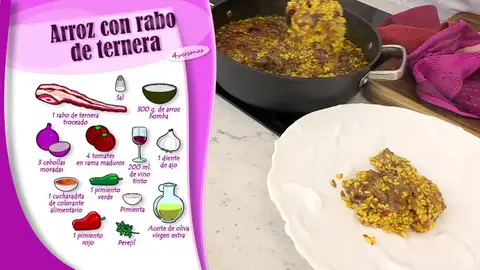 Ingredientes Arroz con rabo de ternera Ingredientes Arroz con rabo de ternera