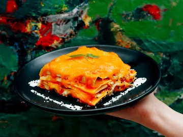 Lasaña de calabaza Lasaña de calabaza